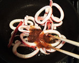 梅のパスタソースでさっぱりイカ炒め作り方2写真