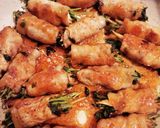 《時短！簡単！》まいたけと豆苗の肉巻き☆作り方3写真