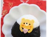 ひょっこり！くまちゃんおにぎり＊キャラ弁作り方7写真
