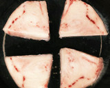 カジキマグロとろけるチーズ焼きゆかり乗せ作り方2写真