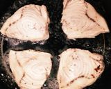カジキマグロとろけるチーズ焼きゆかり乗せ作り方3写真