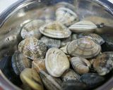 アサリと玉葱の中華スープ作り方1写真