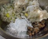 蓮根納豆餅のお好み焼き風作り方3写真