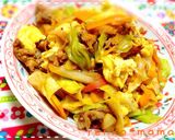 子供も食べれる❤︎マイルド豚キムチ炒め作り方6写真