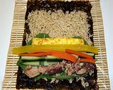 玄米で太巻き〜節分!恵方巻き〜作り方6写真