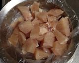とり胸肉で☆がっつり唐揚げハンバーグ作り方1写真