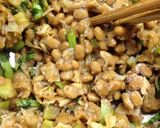 大根の葉とおじゃこの納豆和え作り方6写真