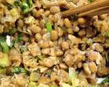 大根の葉とおじゃこの納豆和え作り方6写真
