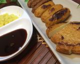焼き薩摩揚げ 生姜醤油作り方4写真