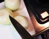 たまねぎ丸ごと＊オニオングラタンスープ＊作り方2写真