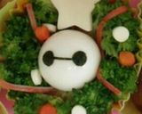 うずらの卵でベイマックス☆キャラ弁作り方3写真