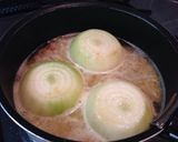 たまねぎ丸ごと＊オニオングラタンスープ＊作り方8写真