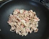 蓮根と豚のきんぴらごぼう作り方3写真
