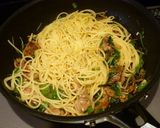 がっつり豚ロースパスタ作り方7写真