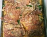 蓮根とほうれん草の豚肉巻作り方5写真