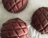 メロンパンのクッキー生地☆ココア味 改訂作り方12写真
