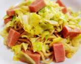 アボカドと納豆の梅しそ風味パスタ☆中華麺作り方15写真