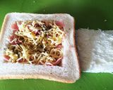 朝食に！食パン1枚で簡単モンティクリスト作り方2写真