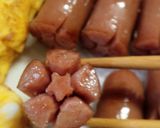 ウィンナーを星型で可愛いお花♪キャラ弁♡作り方6写真