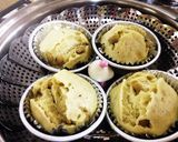 こしあん＆ホットケーキミックスで蒸しパン作り方4写真