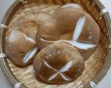 自家栽培椎茸の天ぷら 〜干し椎茸の戻し汁衣仕立て作り方2写真