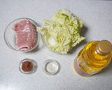 パパッと豚肉の白菜巻き（フェーズフリー）作り方1写真