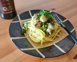 たっぷり夏野菜とホタテのだし。冷製パスタ作り方5写真