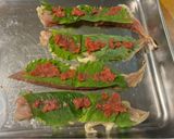 簡単!アジの梅しそ巻き焼き作り方3写真