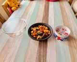 クリームチーズかぼちゃの簡単ごま団子作り方1写真