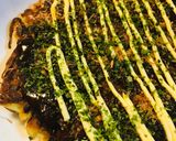 米粉のお好み焼き●豚玉もやし納豆作り方4写真