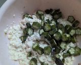 オクラのモチモチ焼き作り方4写真