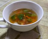 野菜たっぷりチキンスープ作り方4写真