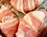 玉ねぎの豚バラ巻きテリ焼き！作り方1写真