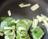 エビと豆腐とチンゲンサイの中華あんかけ作り方3写真