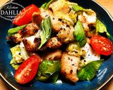 地中海風🌊生バジル香る🌿鶏皮と白菜の爆速ソテー🐓作り方4写真