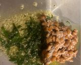 納豆がよく絡む!納豆パスタ作り方4写真