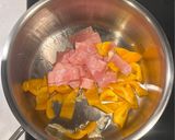 夏野菜とオクラの簡単春雨スープ作り方3写真
