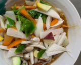 お一人様野菜たっぷり洋風天津飯味親子丼作り方11写真