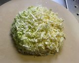 【減塩】油なし！ふんわり蒸しお好み焼き作り方1写真