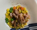 全てレンジ洋風レモンオイ味噌味炒飯弁当作り方4写真