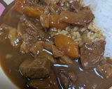 我が家の鉄板❣牛スジカレー♪ほろほろです作り方7写真