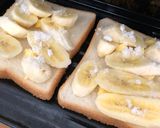バナナシュガートースト作り方1写真