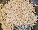 鶏そぼろと高菜炒め作り方3写真