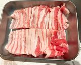 簡単！ひらひら大根と豚肉の蒸ししゃぶ作り方1写真