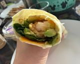 シュリンプフライ🍤と野菜のラップ作り方6写真