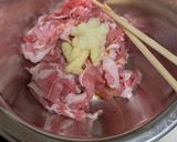豚こま肉で！カリカリから揚げスナック作り方1写真