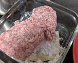 レンチンで絶品！チーズハンバーグ作り方2写真