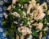 とっても簡単★鶏そぼろのほうれん草炒め作り方3写真