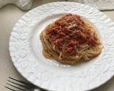 ミートソーススパゲティ作り方6写真