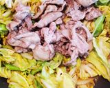 鬼旨🔥豚こまと春キャベツの辛味噌炒め作り方7写真